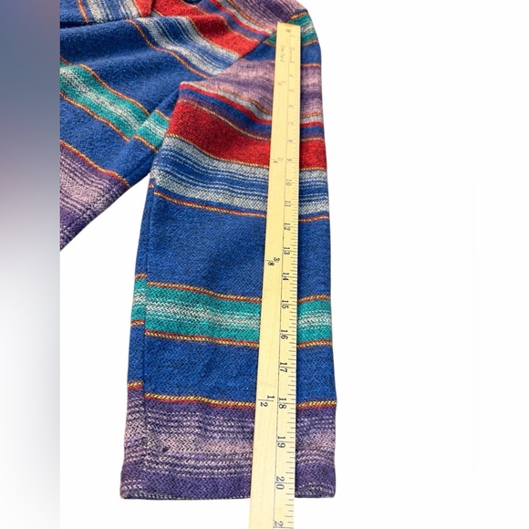 Vintage oversized blazer Colorful Striped - Picture 3 of 9